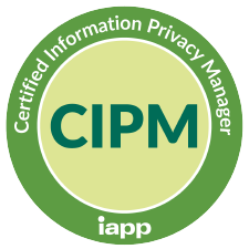 IAPP CIPM certification seal